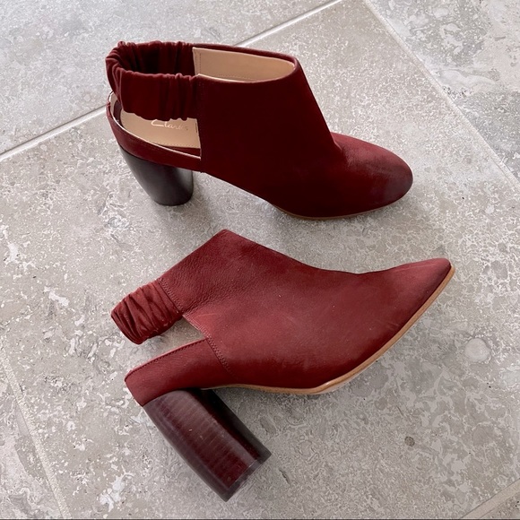 NEW Clarks Grace Margot Rust Nubuck Leather Ankle Boots, Size UK 6 US 8½ - Picture 3 of 11